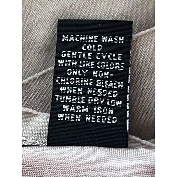 Alfani 8 Gray Sleeveless Tiered Ruffle Dress Cotton/Spandex Blend Pullover - Picture 12 of 16